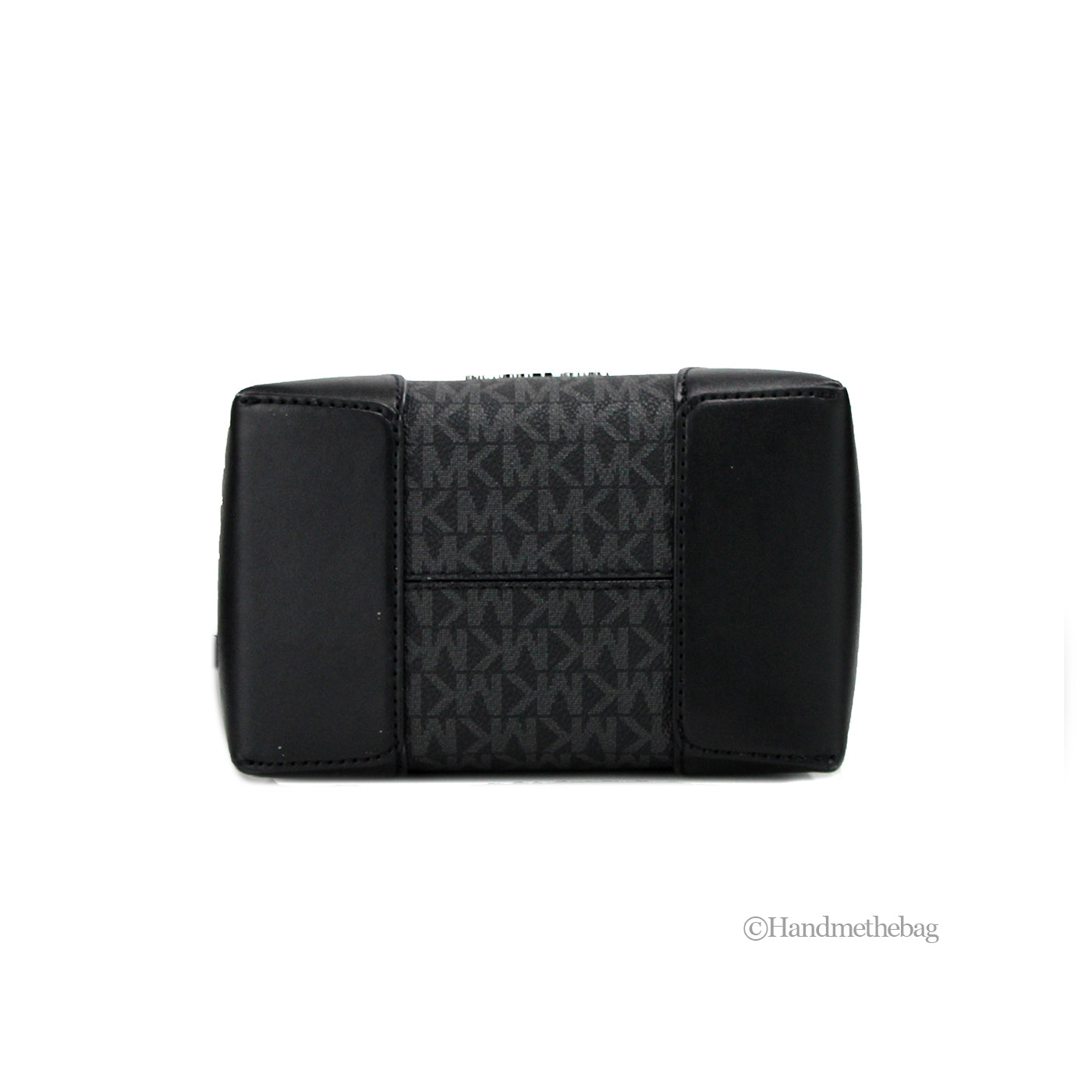 Michael Kors Mercer Small Black PVC Bucket Crossbody Bag