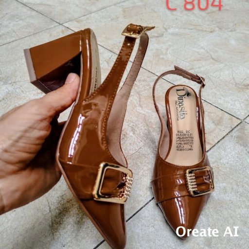 zapatilla elegante c 804