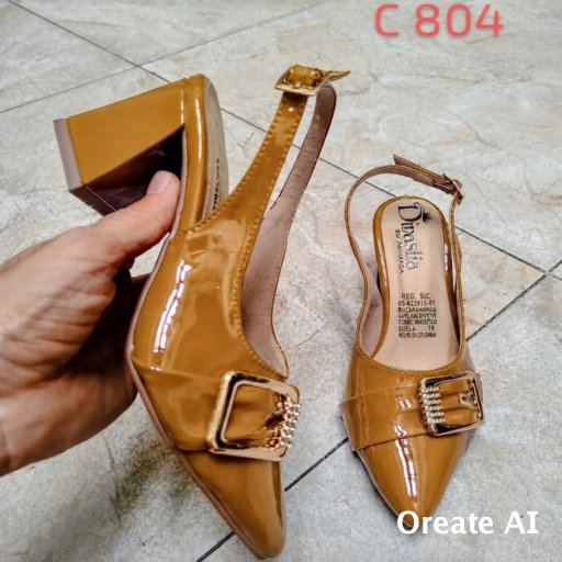 zapatilla elegante c 804