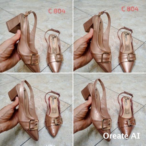 zapatilla elegante c 804
